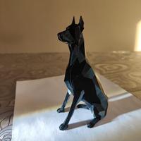 Dobermann  Statuetta