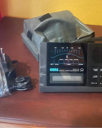 KORG Digital Tuner Metronome  DTM-12