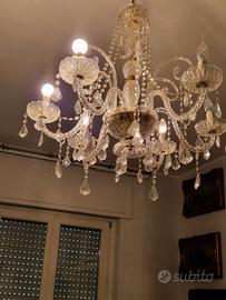 Lampadario in Cristallo