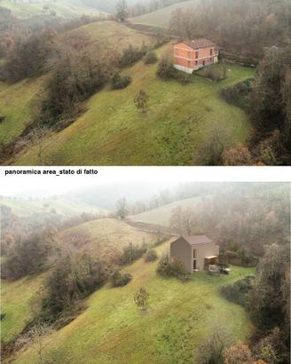 Fabbricato rurale con progetto autorizzato