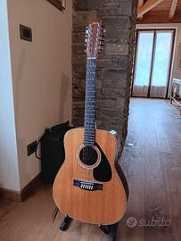 chitarra YAMAHA 12 CORDE