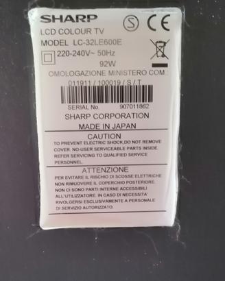 TV  Sharp Aquos 