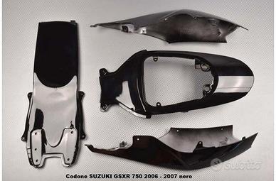 Codone SUZUKI GSXR 750 2006 - 2007 nero