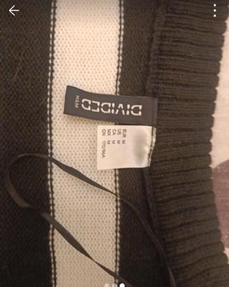 maglia h&m corta a righe