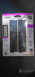 Crucial

Pro RAM DDR5 32GB Kit

(2x16GB) 6000MHz