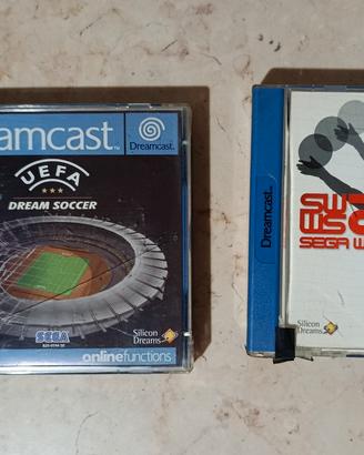 UEFA soccer e WW soccer 2000 Dreamcast pal