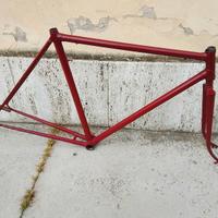 Telaio anni 40 forcellini dentati campagnolo