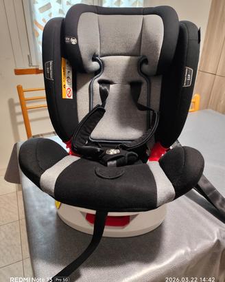seggiolino auto isofix girevole 0-12 anni