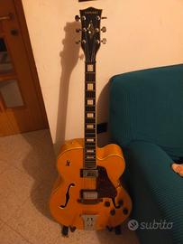 Chitarra Tamaki semiacustica .Made in Japan Mod L5