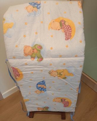 paracolpi per lettino o culla 