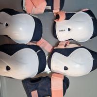 protezioni pattinaggio bambina