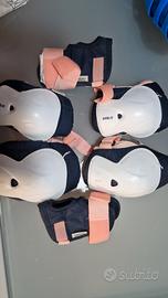 protezioni pattinaggio bambina