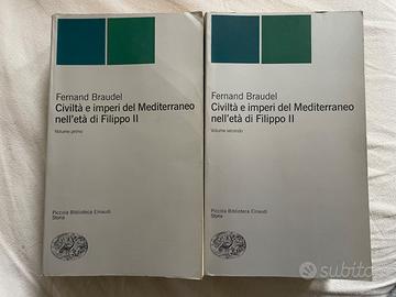 2 vol: civiltà e imperi del mediterraneo. Braudel