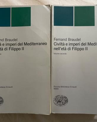 2 vol: civiltà e imperi del mediterraneo. Braudel