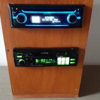Autoradio vintage Alpine e Kenwood