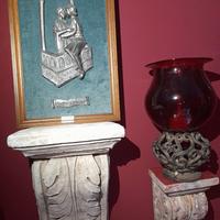 quadro Amore vintage Giulietta Romeo Peltro a mano