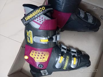 scarponi da sci vintage SANMARCO 