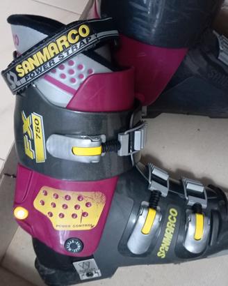 scarponi da sci vintage SANMARCO 