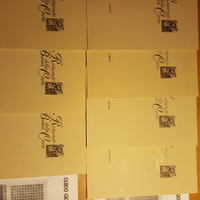 7 pieghevoli con serigrafie