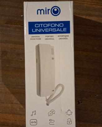 citofono 4-5 fili universale