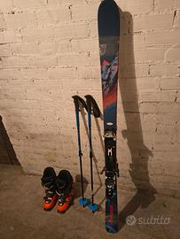 Kit completo sci bambino (anche scialpinismo)