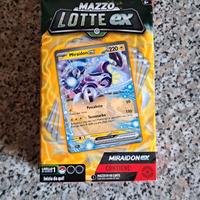 POKEMON MAZZO LOTTE MIRAIDON EX. NUOVO MAI USATO