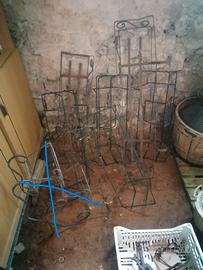 FIORIERE IN FERRO PER BALCONE