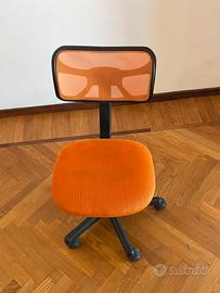 Sedia girevole per scrivania