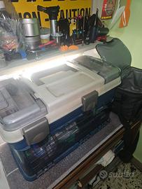 casetta plano + caperlan per spinning surfcasting 