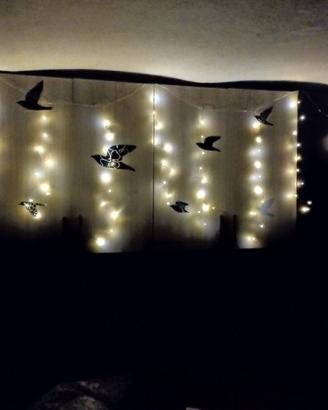 Luci led a tenda 