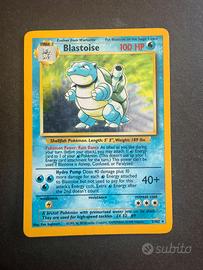 Pokémon Blastoise Olografico 2/102 Set Base 1999