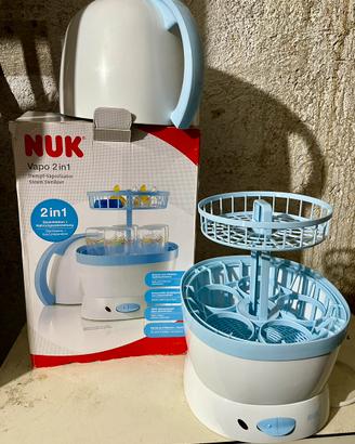 Sterilizzatore NUK vapor 2in1
