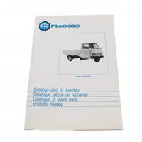 Catalogo parti di ricambio Piaggio Apecar Diesel
