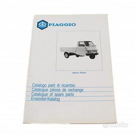 Catalogo parti di ricambio Piaggio Apecar Diesel