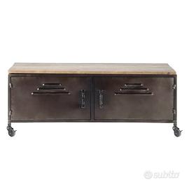 PortaTV stile industrial porte metallo MAISON