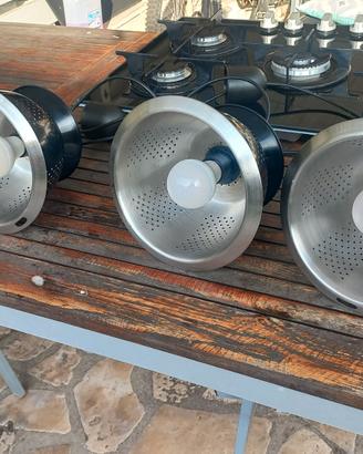 3 Lampade scolapasta