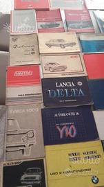 Libretti uso e manutenzione auto d'epoca