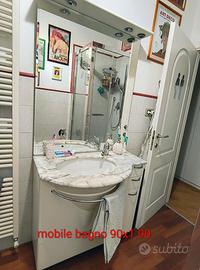 Mobile bagno antoniolupi con lavabo e specchiera