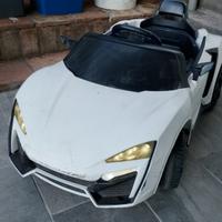 auto elettrica bambini con telecomando 