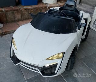auto elettrica bambini con telecomando 