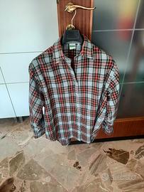 camicia scozzese pesante