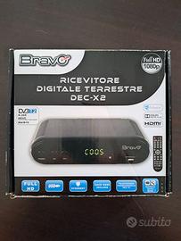 Bravo Decoder Digitale Terrestre Full HD 1080p - D