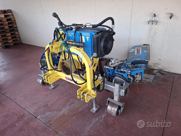 Castello con diserbatrice meccanica Zanon