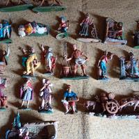 40 personaggi presepe plastica made italy