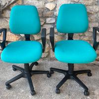 Coppia poltrone imbottite anni ‘90