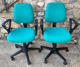 Coppia poltrone imbottite anni ‘90