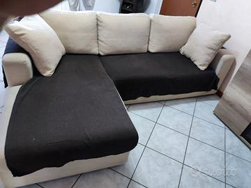 divano tre posti con penisola (poltrone e sofa)