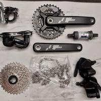Trasmissione MTB 2x8v nuova