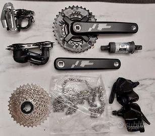 Trasmissione MTB 2x8v nuova