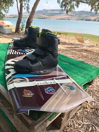 wakeboard tavola + attacchi